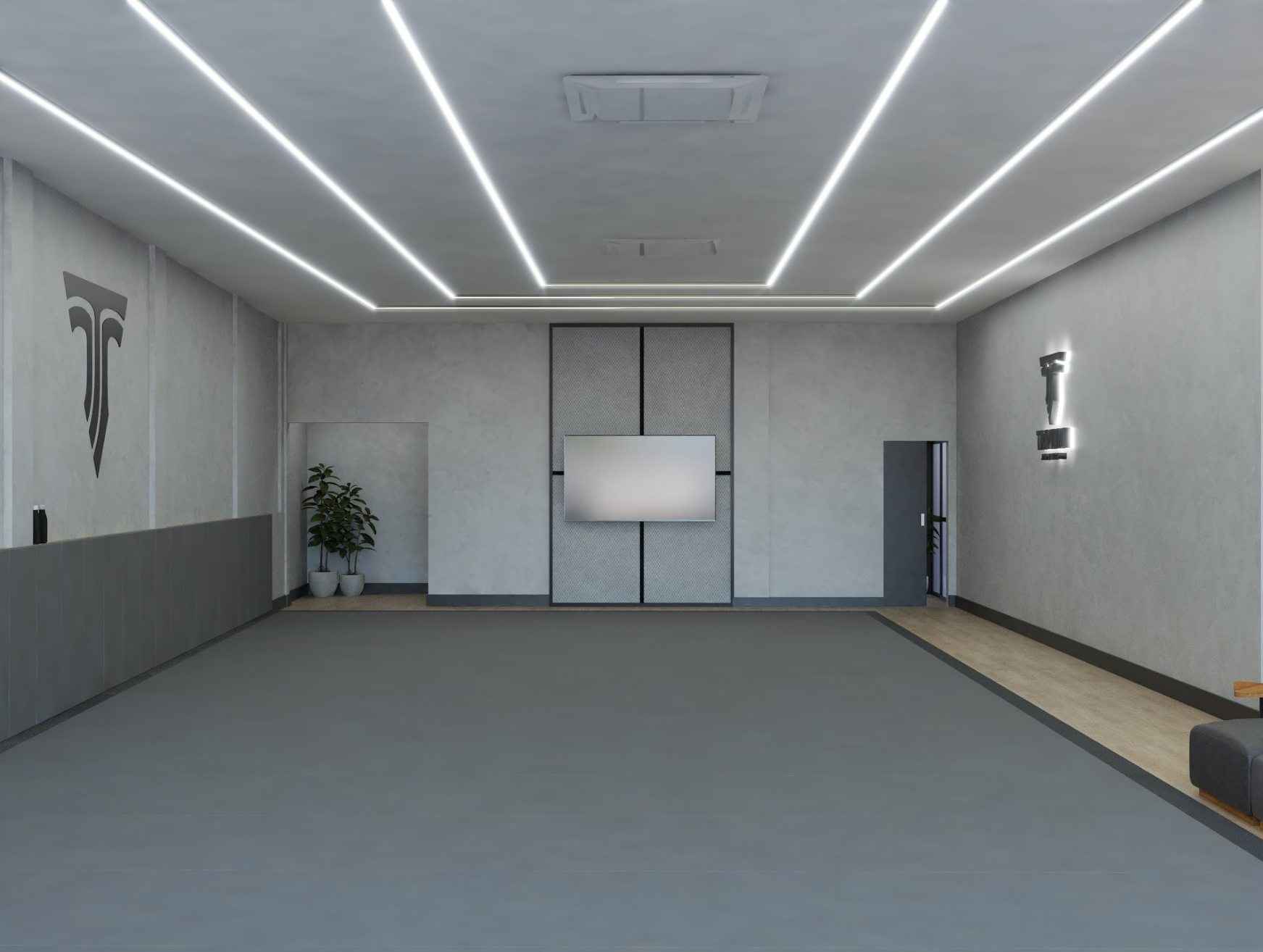 Tatame Principal Amplo - Trivium Jiu Jitsu